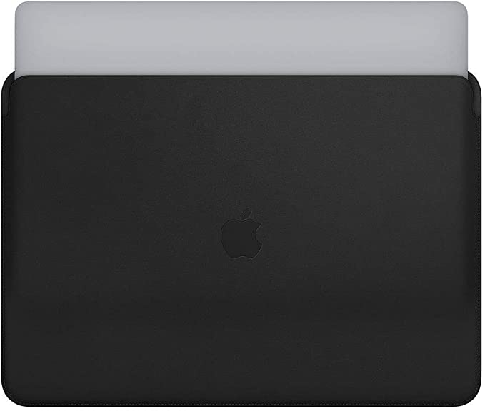 Macbook 16 Leather Sleeve Black