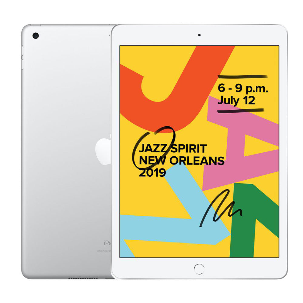 Refurbished Apple iPad 7 128GB WiFi & Cellular Silver Pristine 128GB Silver Pristine