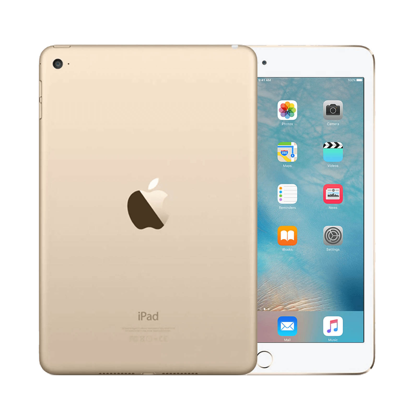 Apple iPad Mini 4 16GB Gold WiFi - Very Good 16GB Gold Very Good