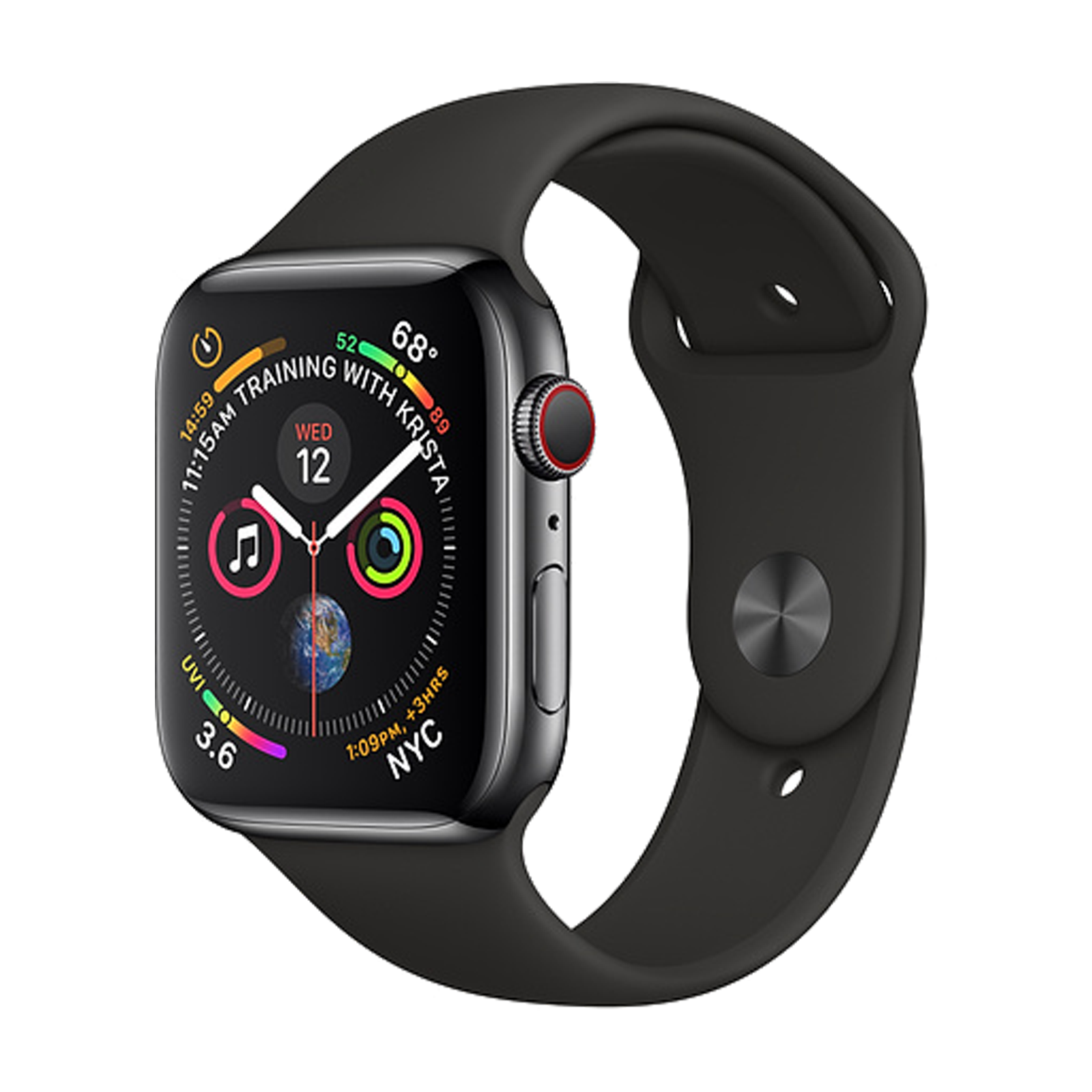 Apple outlet Series 5 44 mm black Smart Watch