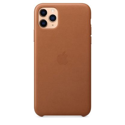 Apple iPhone 11 Pro Max Leather Case - Brown Brown New - Sealed