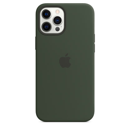 Apple iPhone 12 Pro Max Silicone Case with MagSafe - Cyprus Green