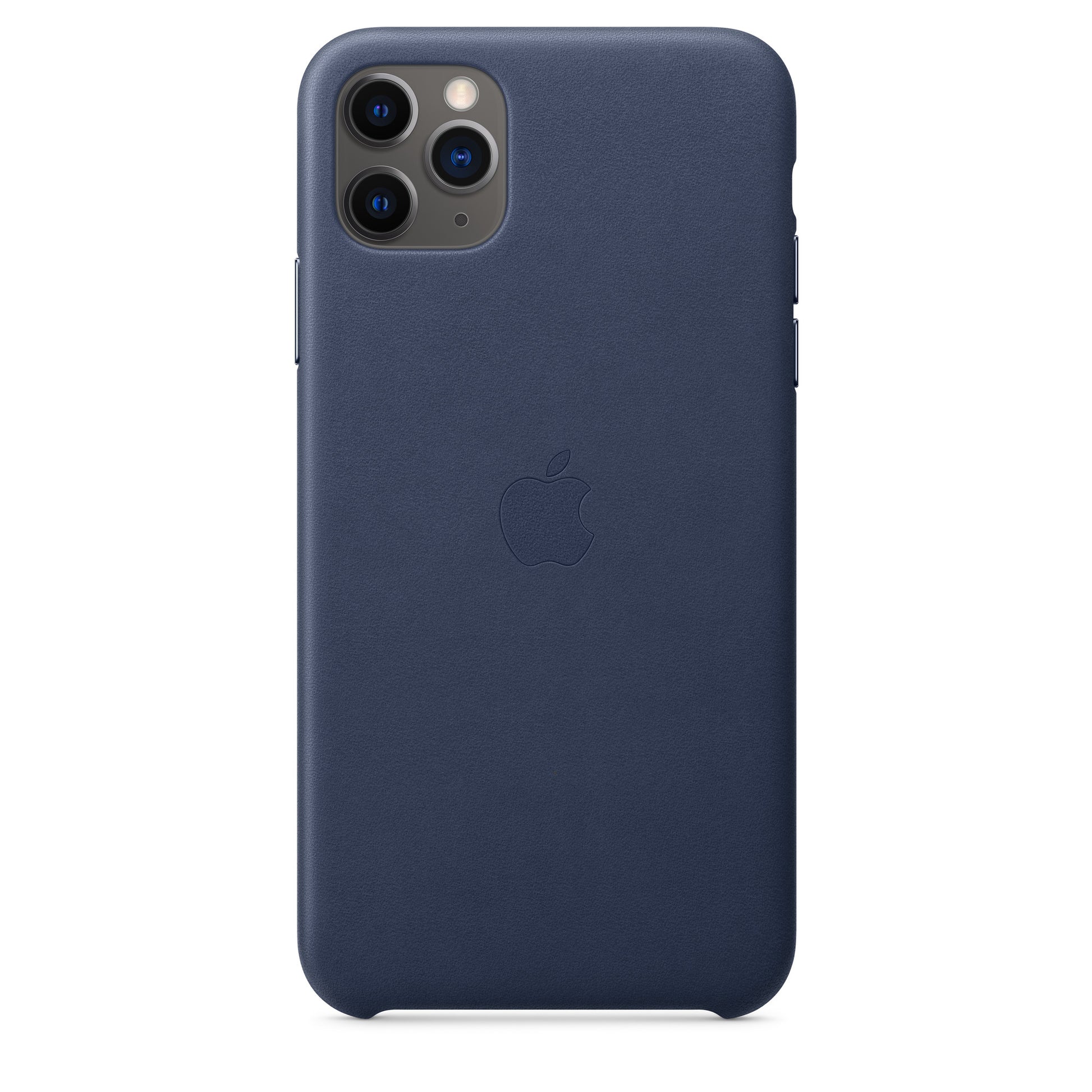 Apple iPhone 11 Pro Max Leather Case Midnight Blue