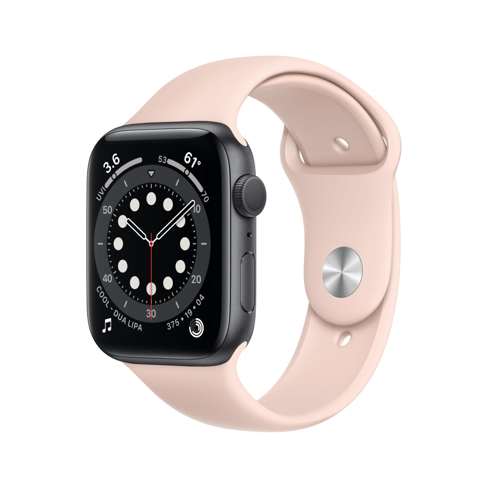 Apple Watch Series 6 Aluminium 44mm Space Grey - Fair - Enhanced Battery 44mm Space Grey Fair