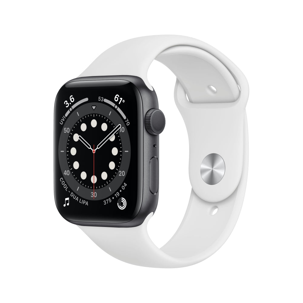 Apple Watch Series 6 Aluminium 44mm Space Grey - Fair - New Battery 44mm Space Grey Fair