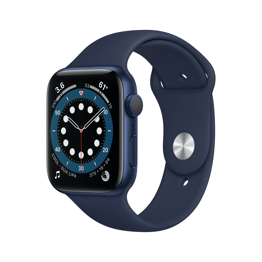 Apple Watch Series 6 Aluminium 44mm Blue - Good - New Battery 44mm Blue Good