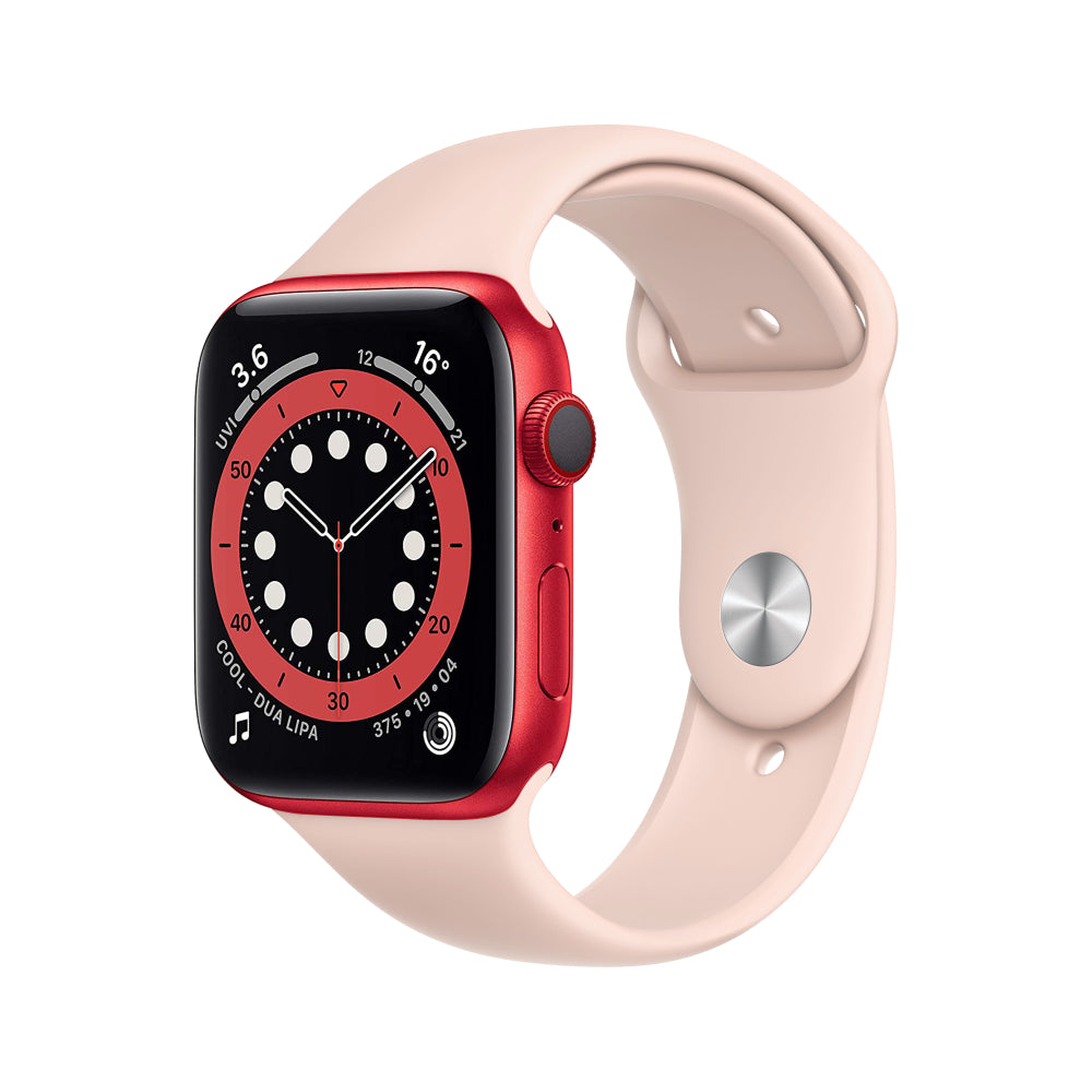 Apple Watch Series 6 Aluminium 44mm Red - Excellent - New Battery 44mm Red Excellent