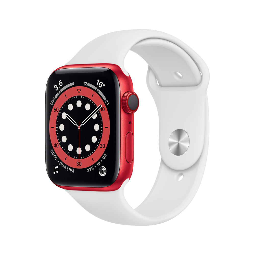 Apple Watch Series 6 Aluminium 44mm Red - Good - New Battery 44mm Red Good