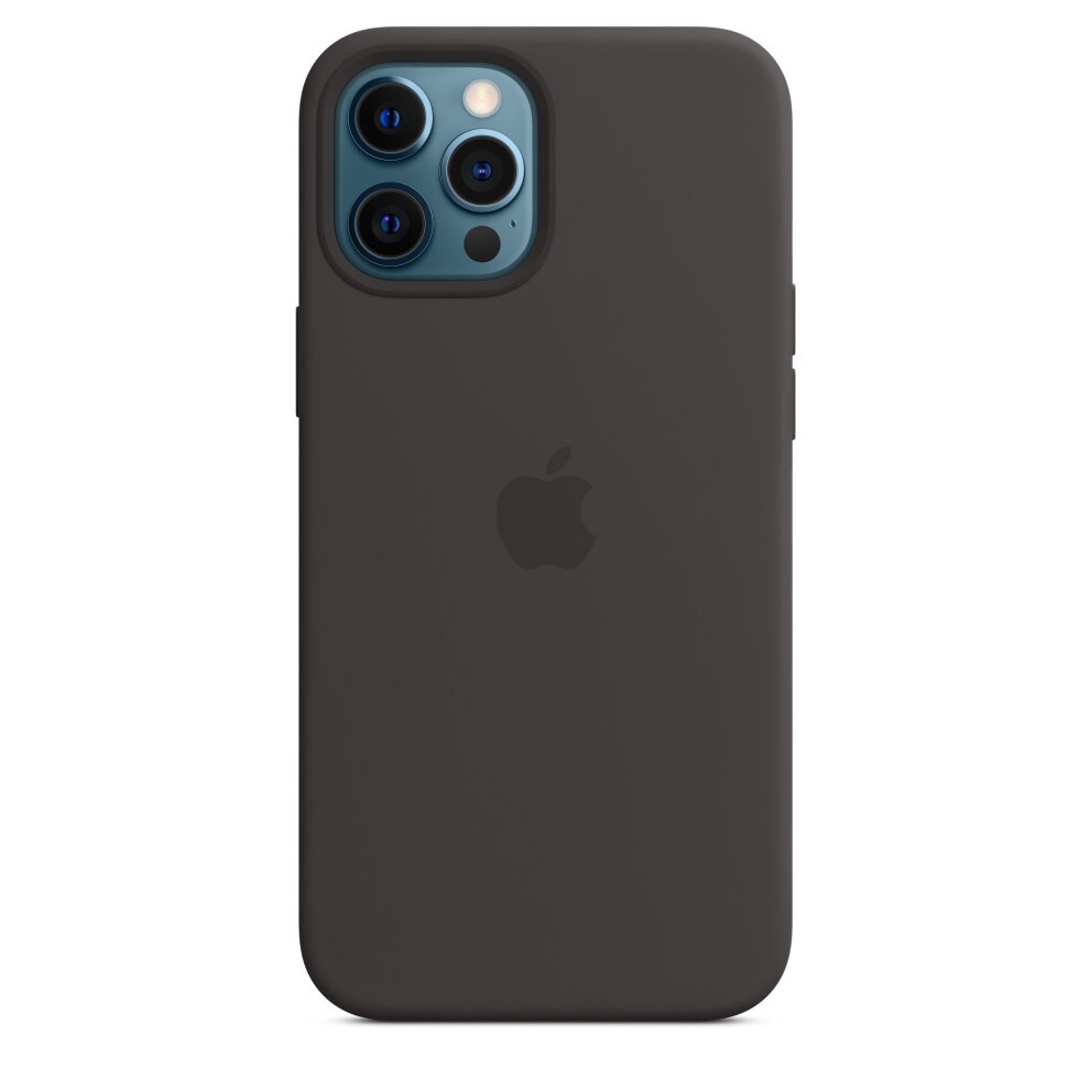Apple iPhone 12 Pro Max Silicone Case Black Black New - Sealed