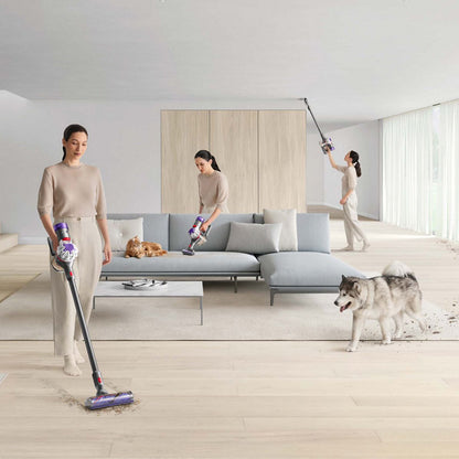 Dyson V8 (SV25) Cordless Vacuum Cleaner - Silver/Nickel - Pristine