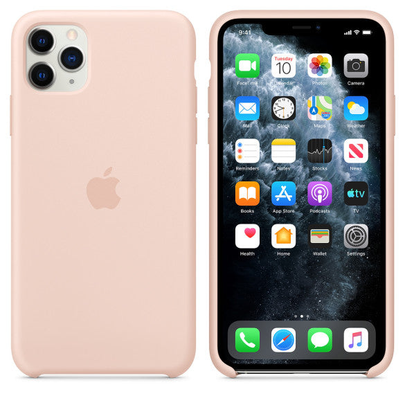 Apple iPhone 11 Pro Max Silicone Case Pink Sand