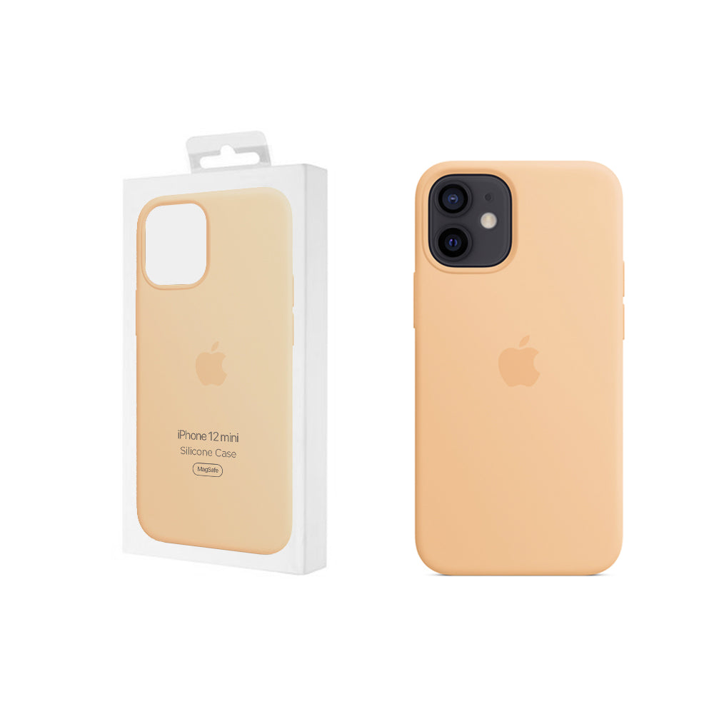 Apple iPhone 12 Mini Silicone Case Canteloup