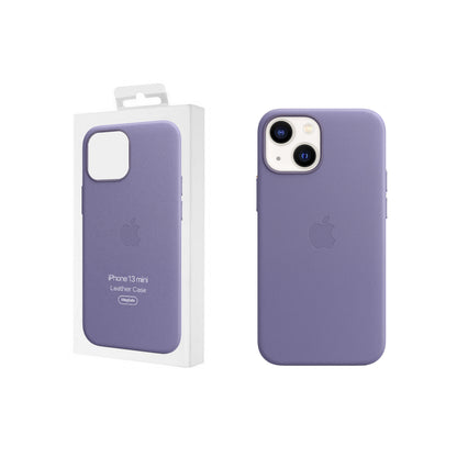 Apple iPhone 13 mini Leather Case with MagSafe - Wisteria