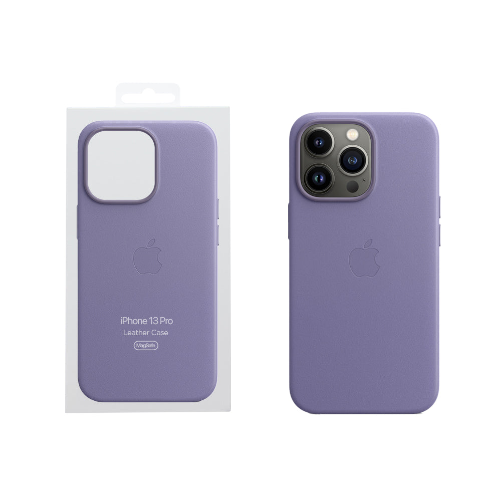 Apple iPhone 13 Pro Leather Case with MagSafe - Wisteria