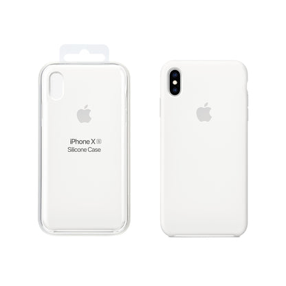 Apple iPhone XS Silicone Case - White