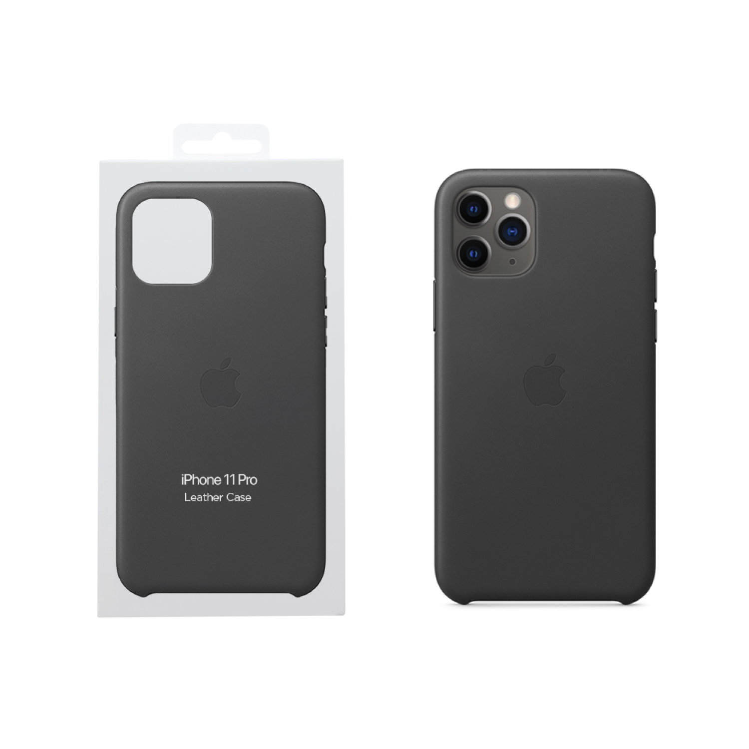 Apple iPhone 11 Pro Leather Case - Black