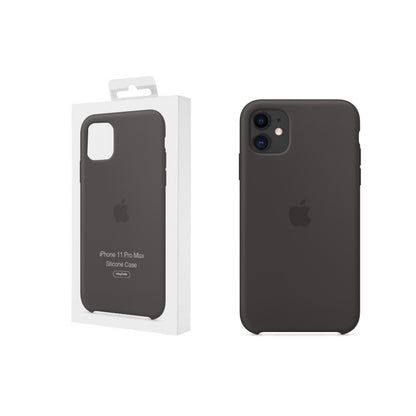 Apple iPhone 11 Pro Max Silicone Case - Black