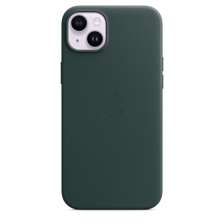 Apple iPhone 14 Plus Leather Case Forest Green