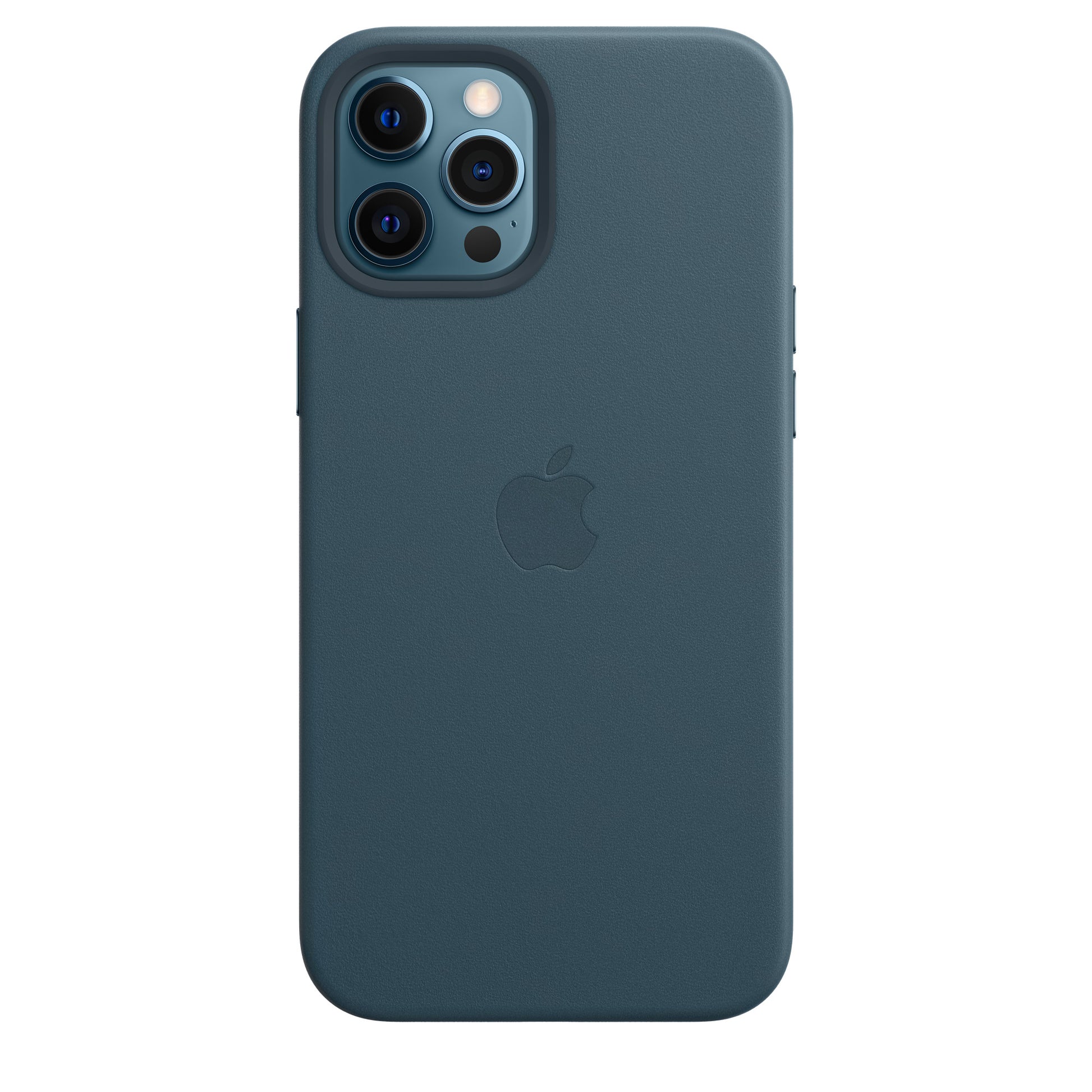Apple iPhone 12 Pro Max Leather Case Deep Baltic Blue Baltic Blue New - Sealed
