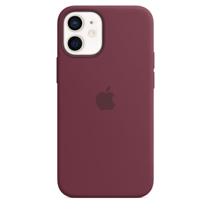 Apple iPhone 12 Mini Silicone Case Plum Plum New - Sealed