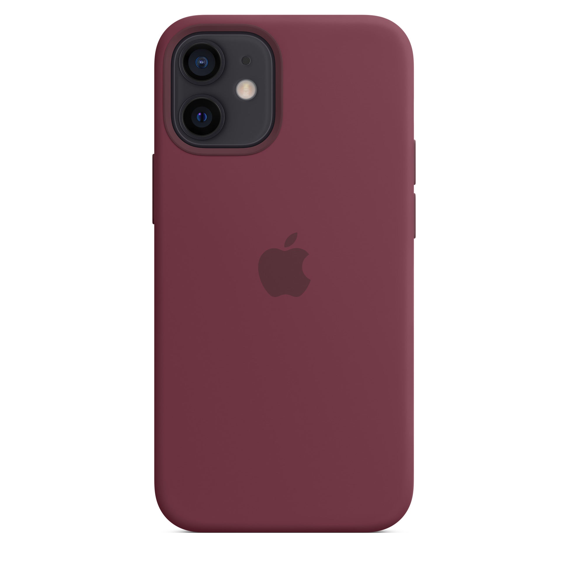 Apple iPhone 12 Mini Silicone Case Plum