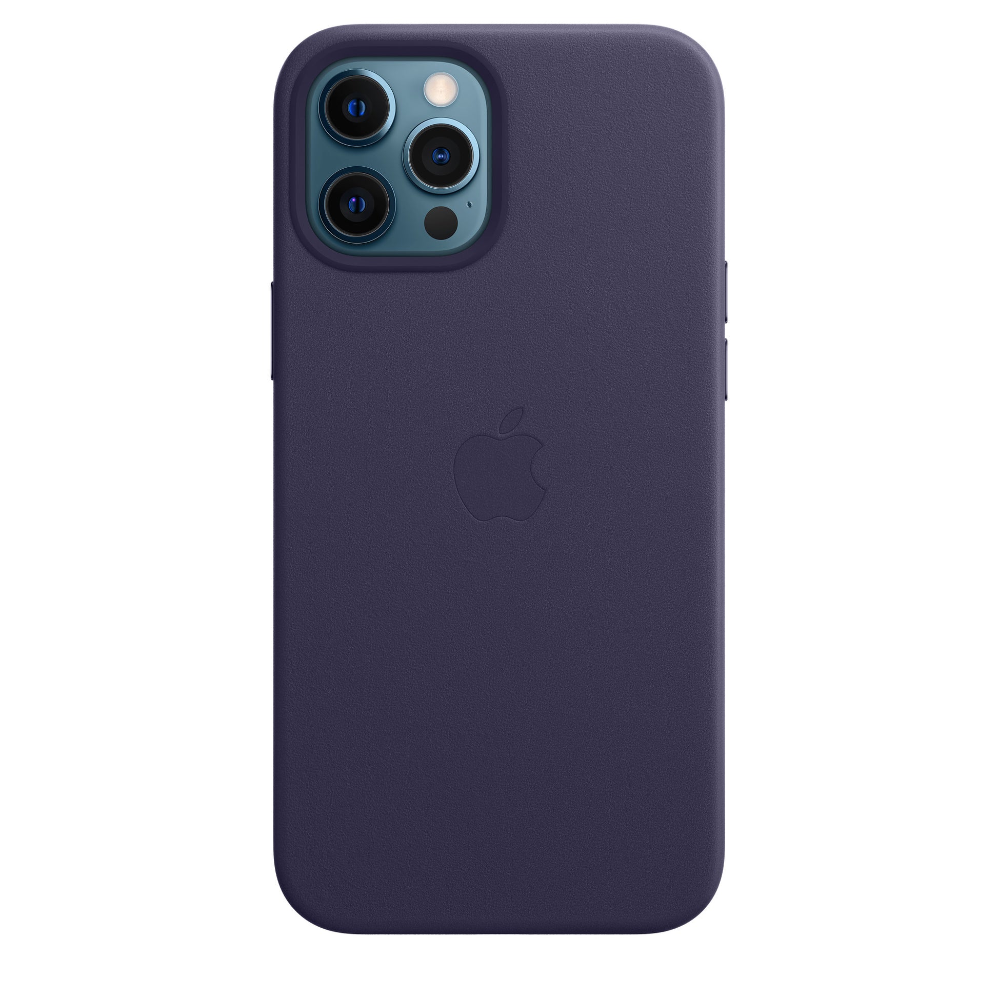 Apple iPhone 12 Pro Max Leather Case with MagSafe - Deep Violet Deep Violet New - Sealed