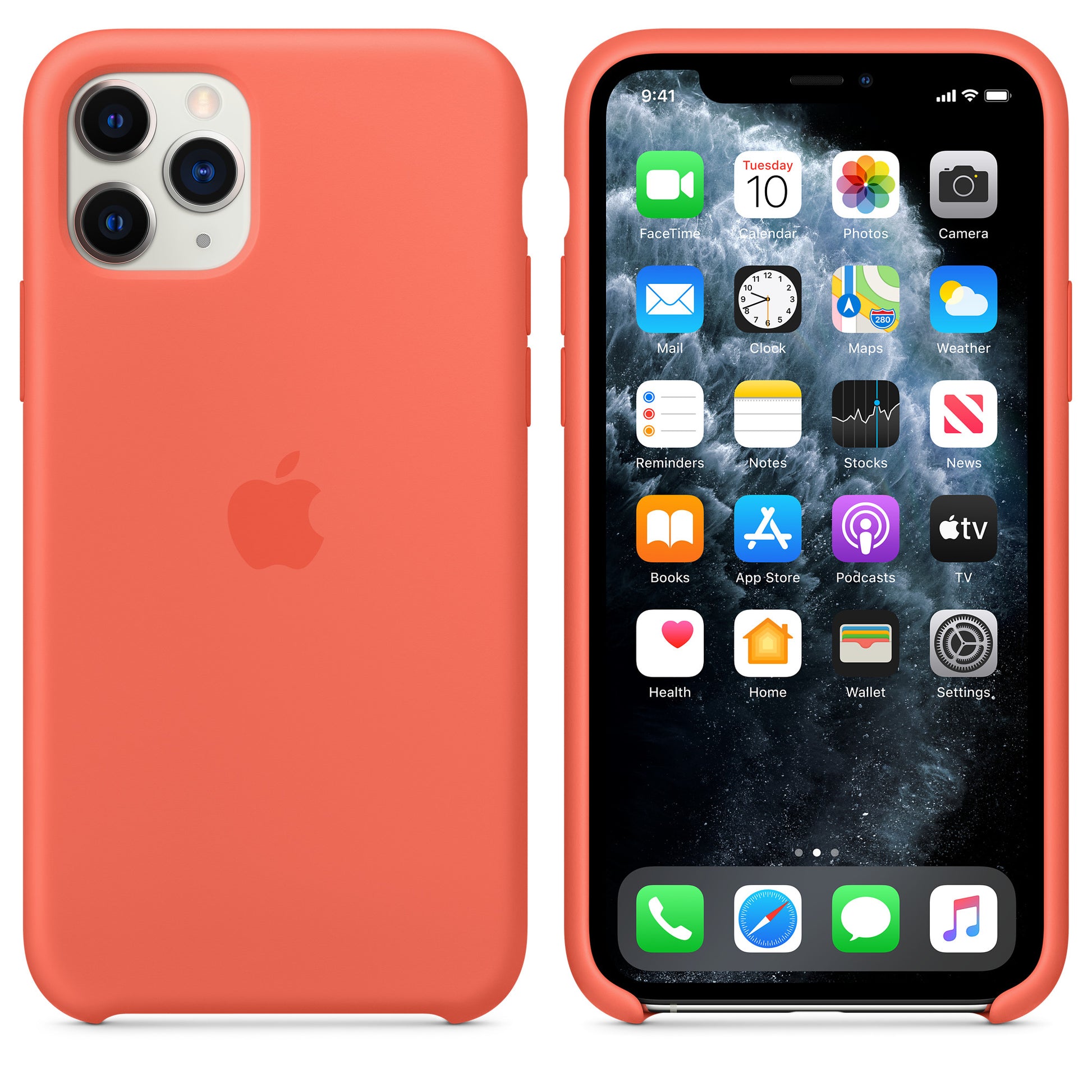 Apple iPhone 11 Pro Silicone Case Clementine