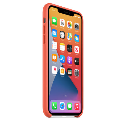 Apple iPhone 11 Pro Max Silicone Case Clementine