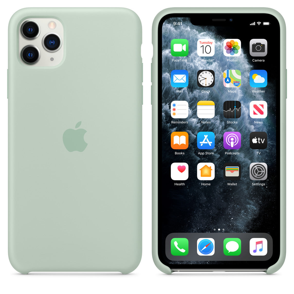 Apple iPhone 11 Pro Max Silicone Case - Beryl