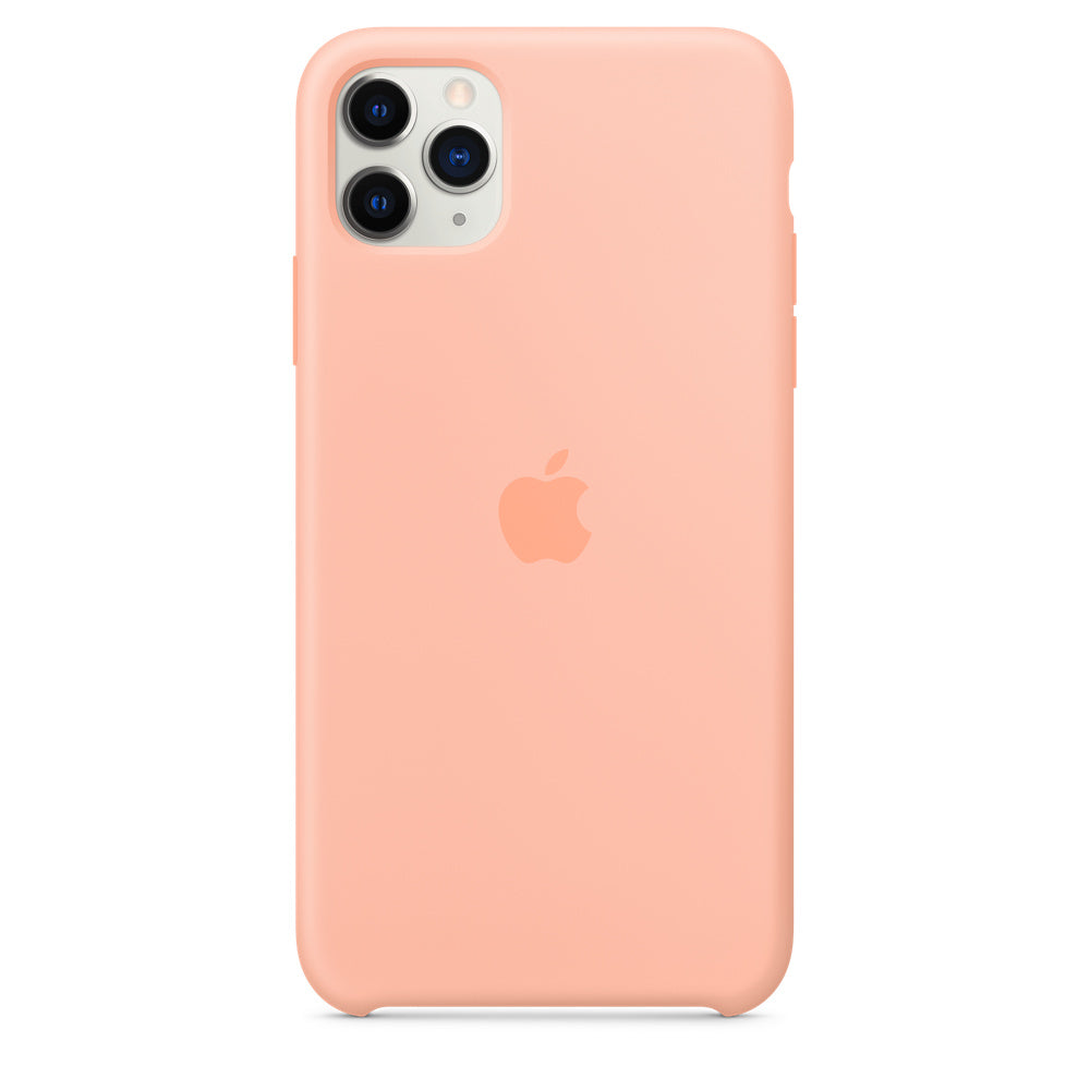 Apple iPhone 11 Pro Max Silicone Case - Grapefurit Grapefruit New - Sealed