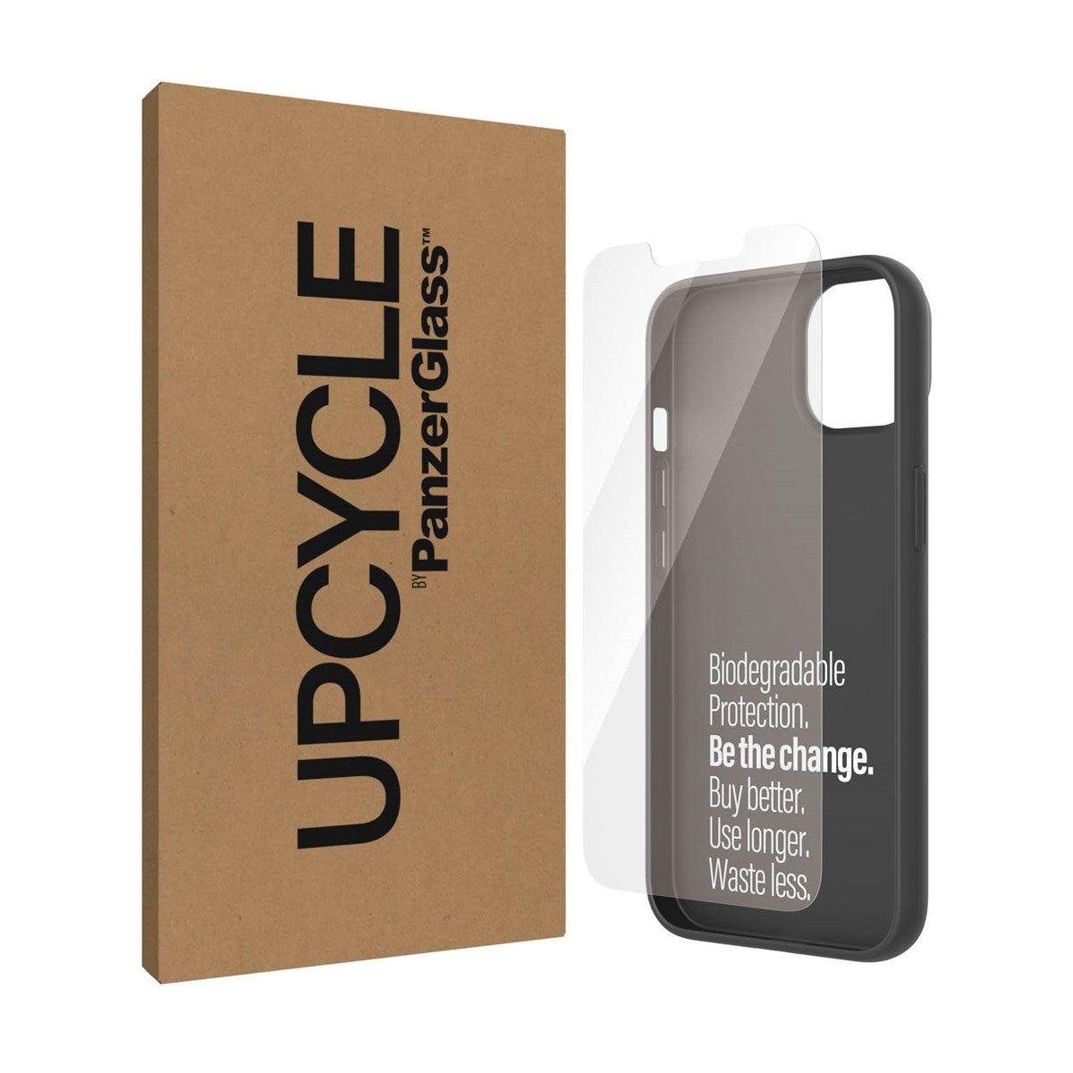Upcycle by PanzerGlass Case and Screen Protector For Apple iPhone 14 Clear New - Sealed