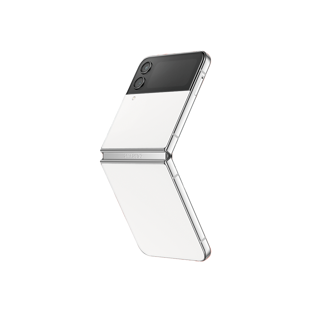 Refurbished Galaxy Z Flip4 256GB in White - Good condition 256GB White Good