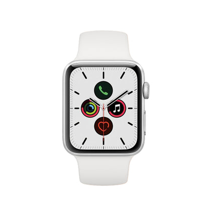 Apple Watch Series 5 Aluminum 44mm Silver Excellent - WiFi