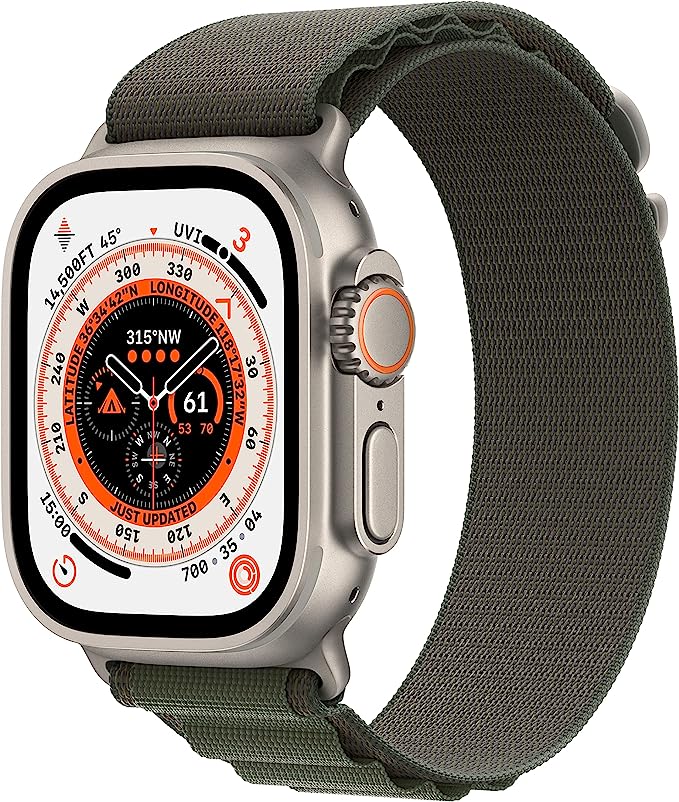 Apple Watch Ultra 49mm Titanium GPS + Cellular Excellent - Enhanced Battery 49mm Titanium Excellent