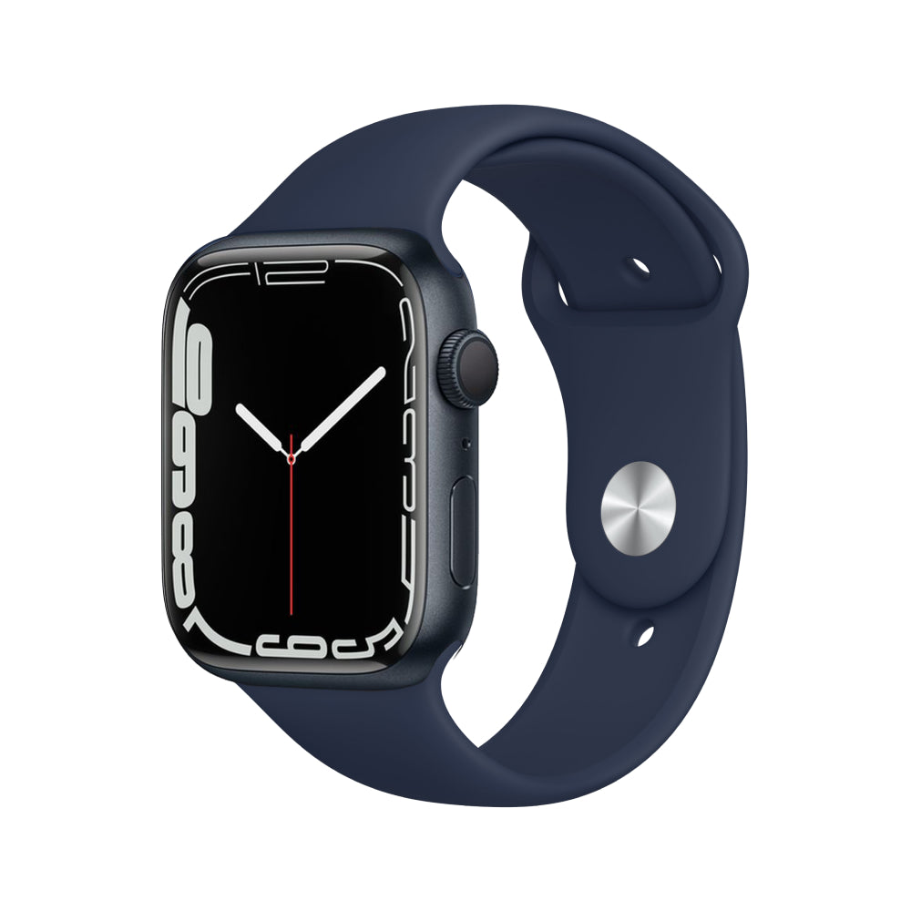 Apple Watch Series 7 Aluminium 41mm GPS - Midnight - Excellent - New Battery 41mm Midnight Excellent