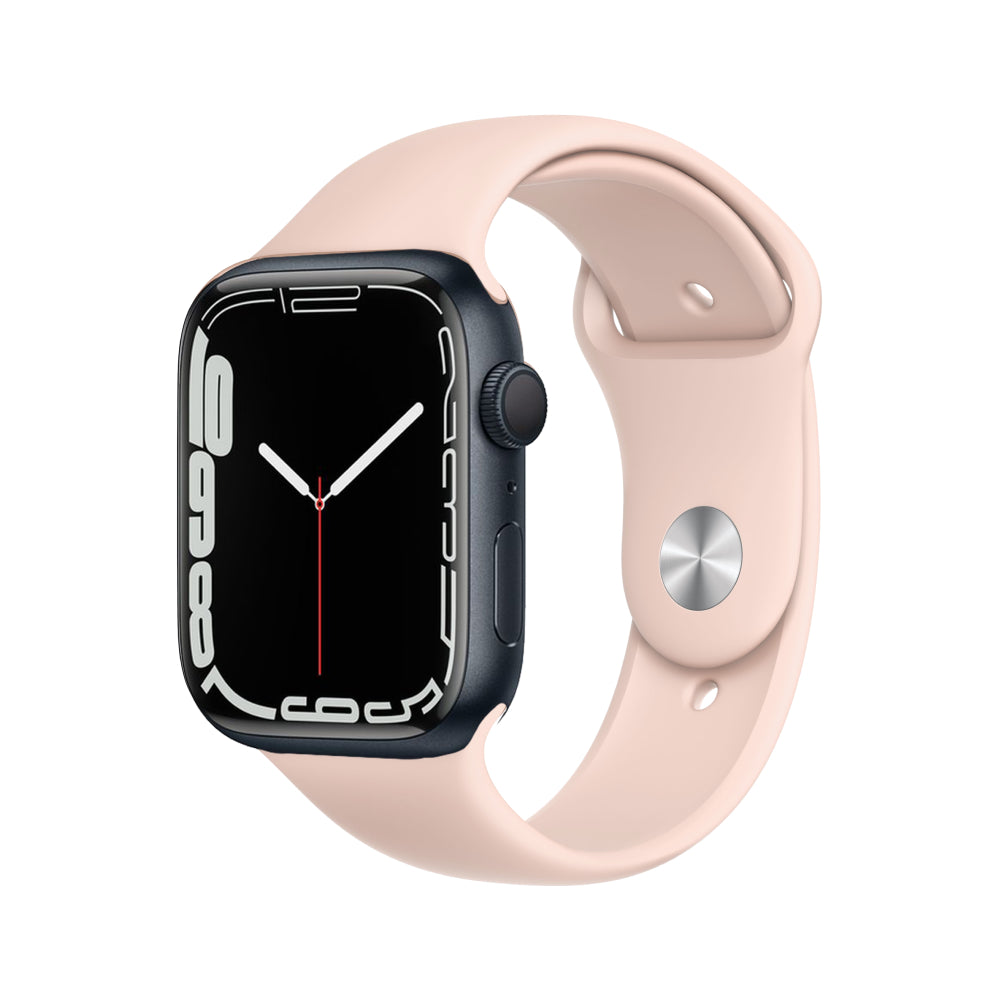 Apple Watch Series 7 Aluminium 41mm Cellular - Midnight - Fair - New Battery 41mm Midnight Fair