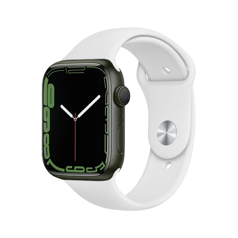 Apple Watch Series 7 Aluminium 45mm Cellular - Green - Fair - New Battery 45mm Green Fair