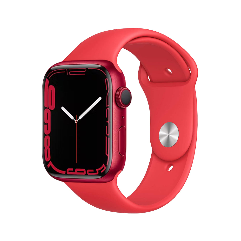 Apple Watch Series 7 Aluminium 45mm GPS - Red - Excellent - Enhanced Battery 45mm Red Excellent