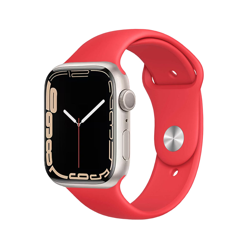 Apple Watch Series 7 Aluminium 45mm Cellular - Starlight - Fair - Enhanced Battery 45mm Starlight Fair