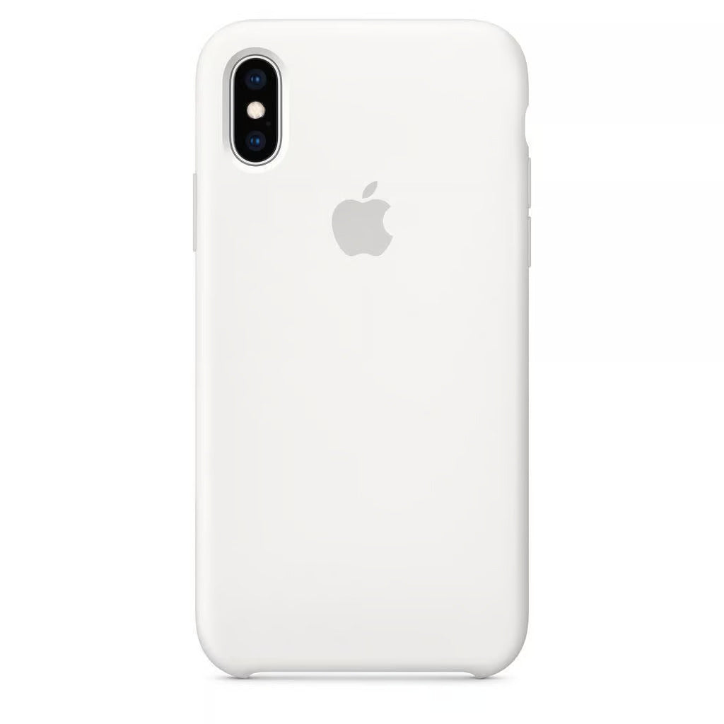 Apple iPhone XS Silicone Case - White