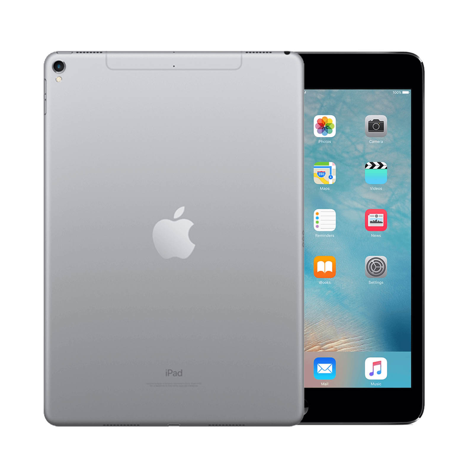 Refurbished Apple iPad 7 128GB WiFi Space Grey Very Good