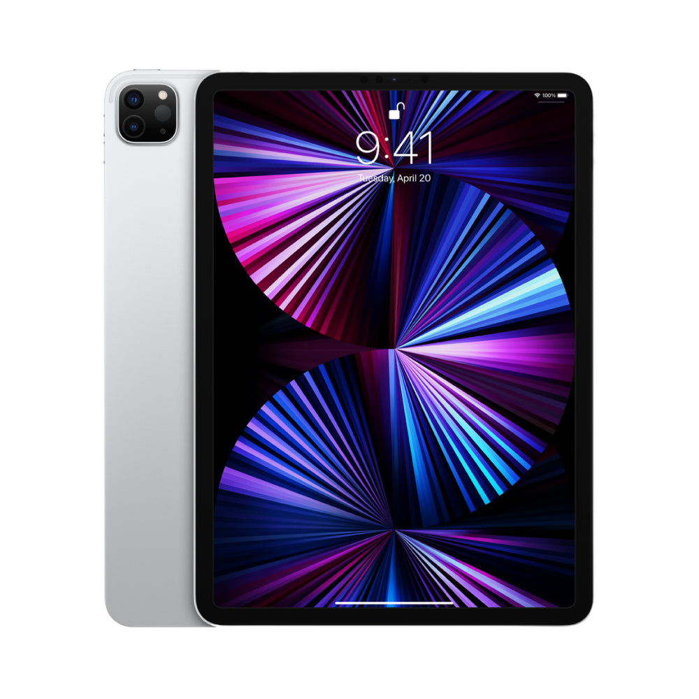 Apple iPad Pro 12.9 Inch 5th Gen 128GB WiFi & Cellular Silver - Pristine 128GB Silver Pristine