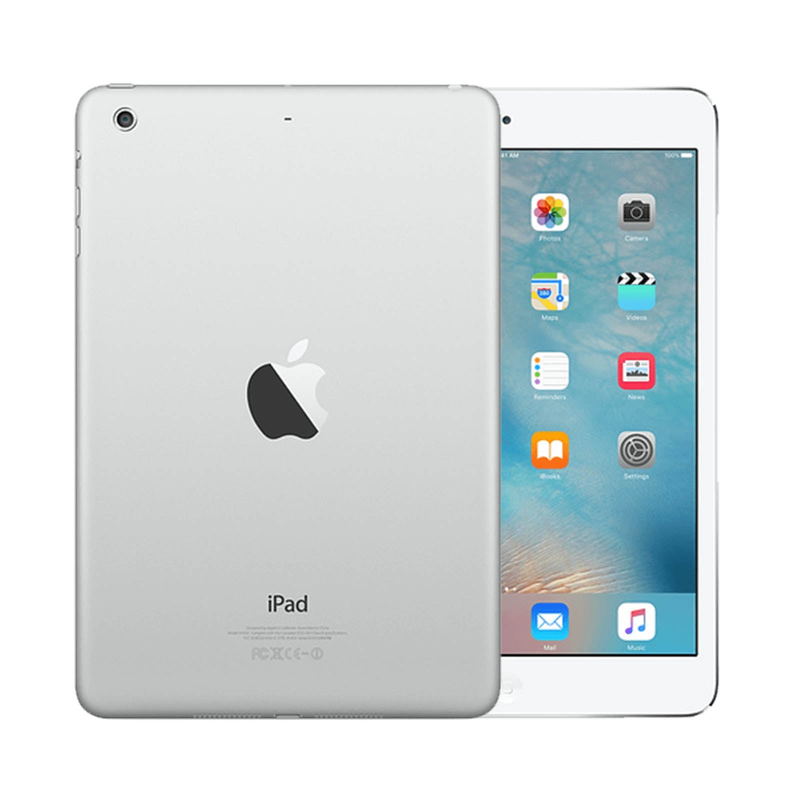 iPad Mini 2 16GB WiFi & Cellular -Silver -Very Good 16GB Silver Very Good
