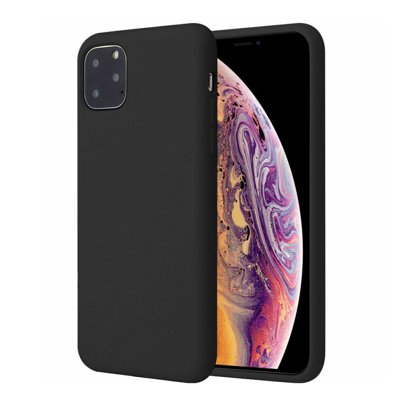 Liquid Phone Case - Black - Apple iPhone 11
