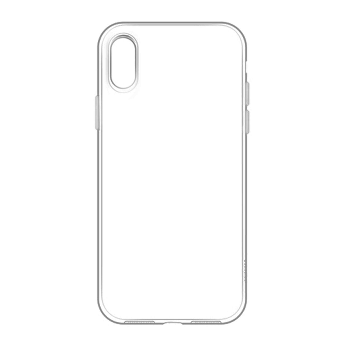 Silicone Phone Case - Clear - Apple iPhone X Clear New - Sealed