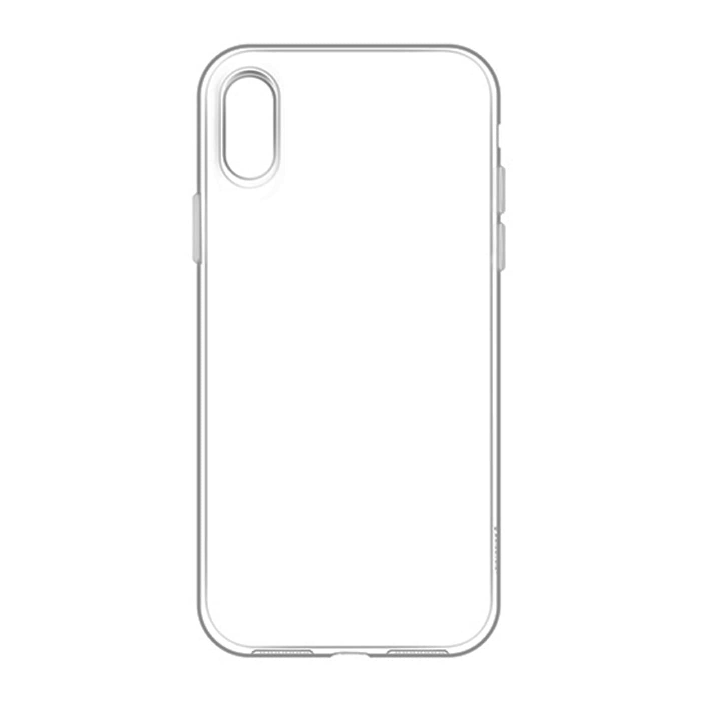 Silicone Phone Case - Clear - Apple iPhone XS Clear New - Sealed