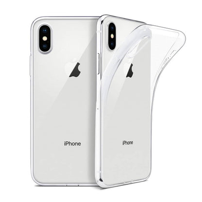 Silicone Phone Case - Clear - Apple iPhone XS