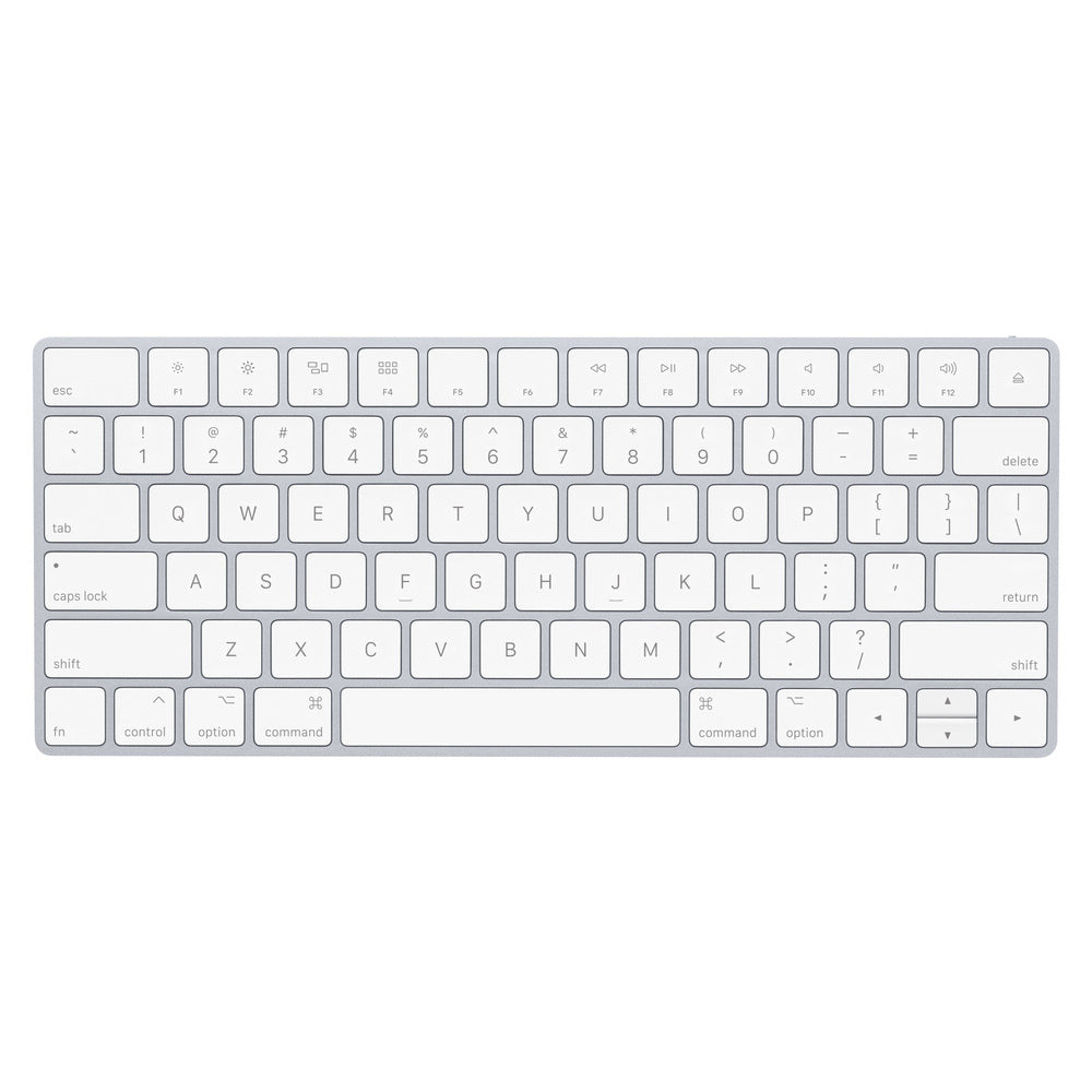 Apple Wireless Keyboard Magic 2 English International QWERTY Very Good One Size Silver Very Good