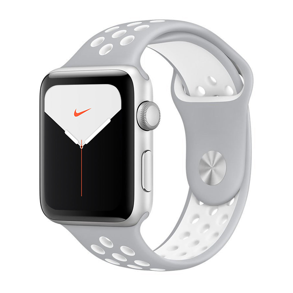 Apple Watch Series 5 Nike Aluminum 40mm Silver Pristine - WiFi 40mm Silver Pristine
