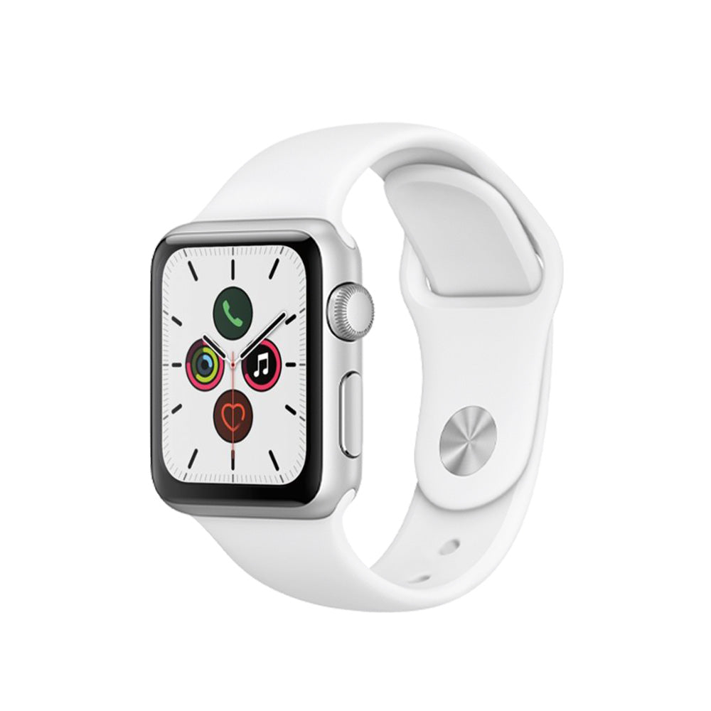 Apple Watch Series 5 Aluminum 40mm Silver Pristine - WiFi 40mm Silver Pristine